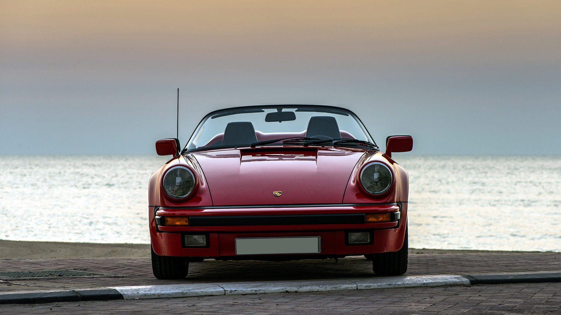 Porsche 911 Speedster front angle